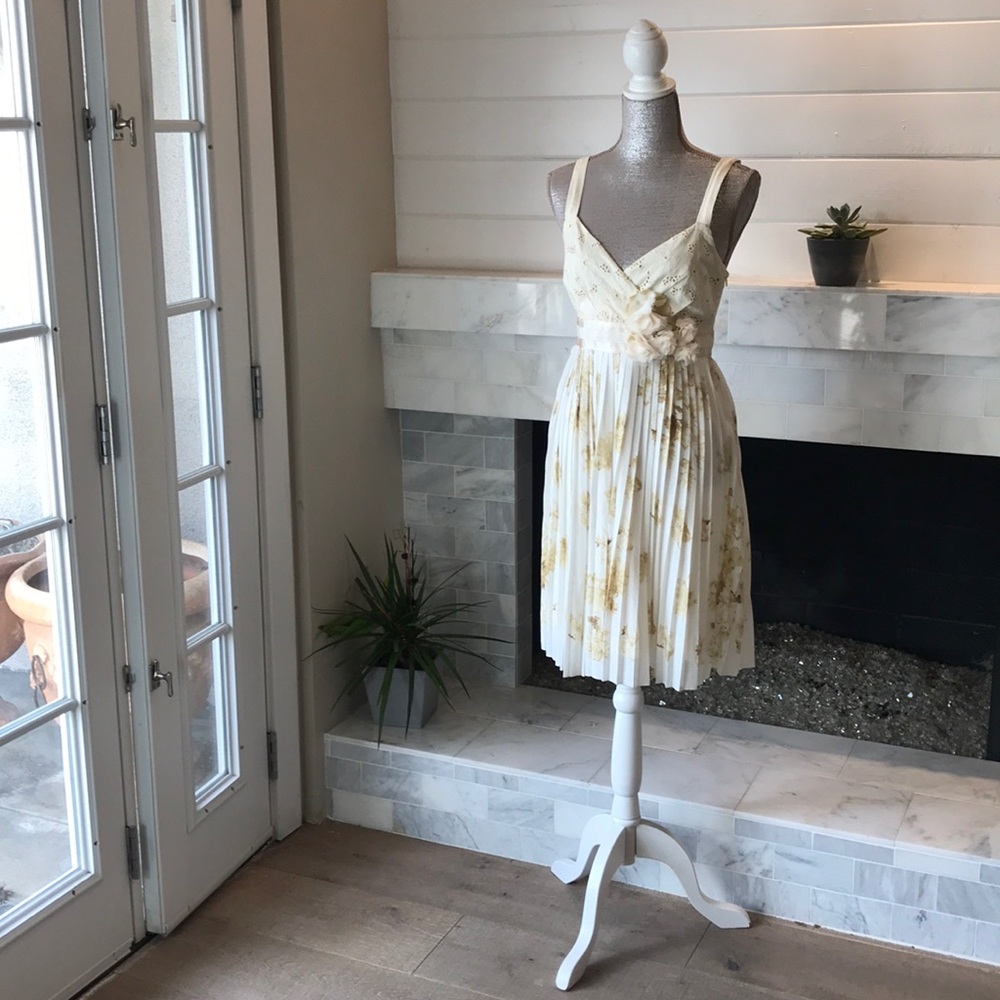 Anthropologie Deleta Tea and Sweets Dress S EUC